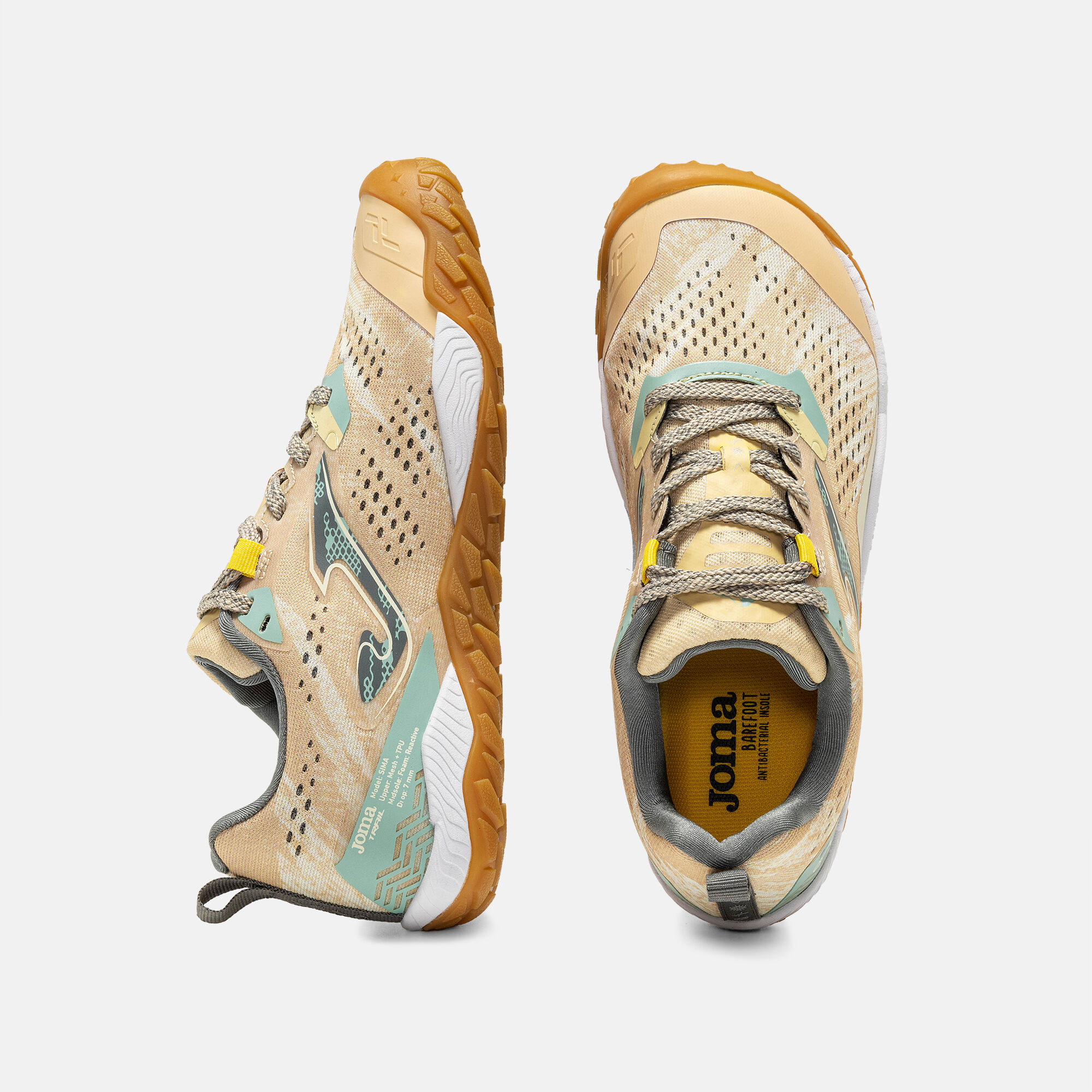 Trail-running shoes Sima Lady Barefoot 25 woman beige | JOMA®