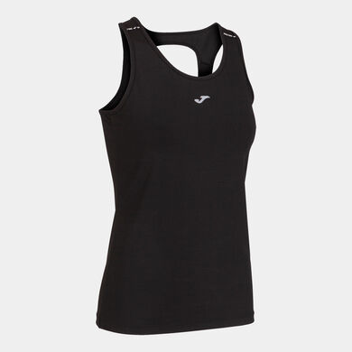 SLEEVELESS T-SHIRT WOMAN ZERO BLACK