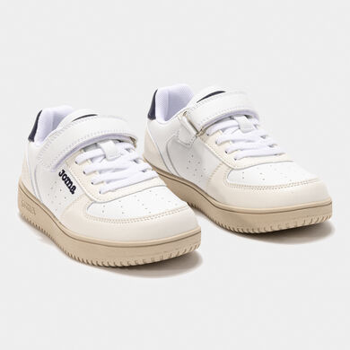 Casual shoes Pipe Jr 25 junior white navy blue
