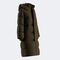 Anorak woman Mimetic green