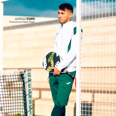 Tracksuit man Montreal white green