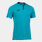 Maillot manches courtes homme Gold IV turquoise fluo bleu marine
