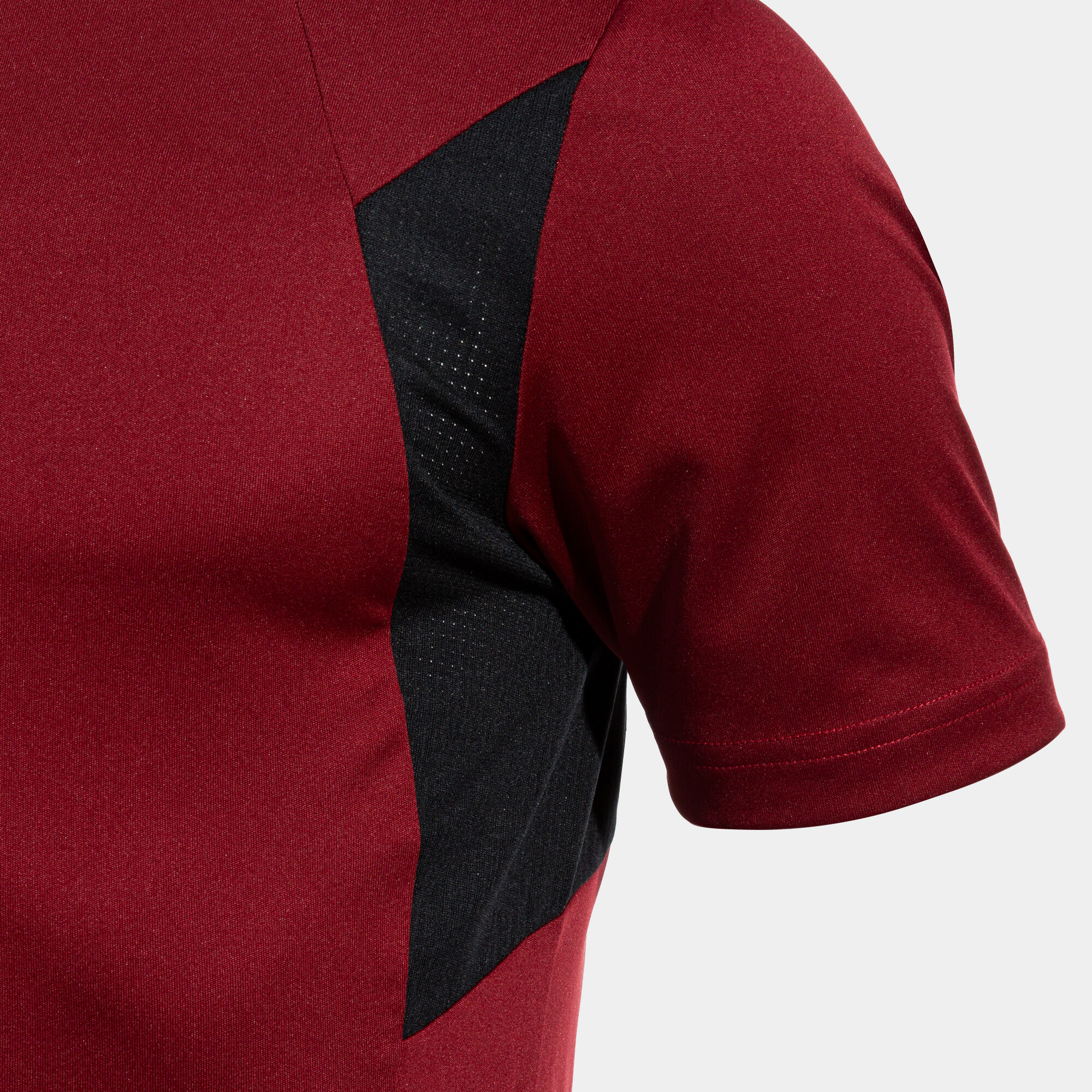 Shirt short sleeve man Winner III burgundy black | JOMA®