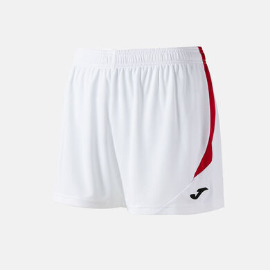 Short mujer Tokio blanco rojo