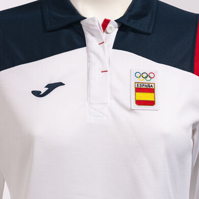 Polo manga larga Comité Olímpico Español mujer