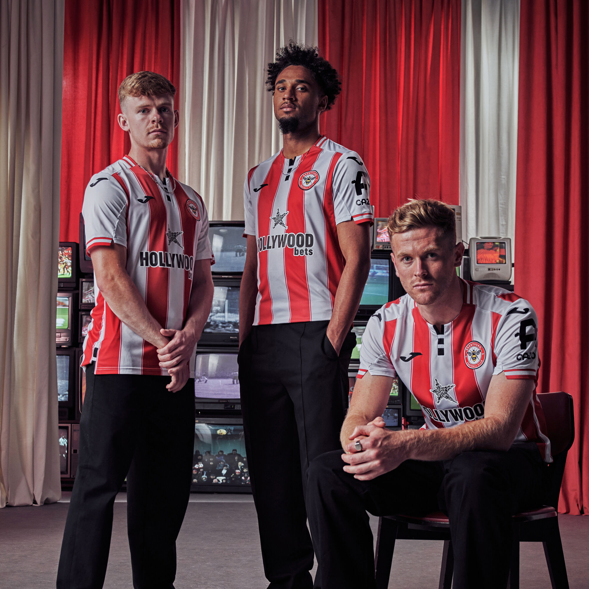 Shirt short sleeve home kit Brentford FC 25/26 | JOMA®