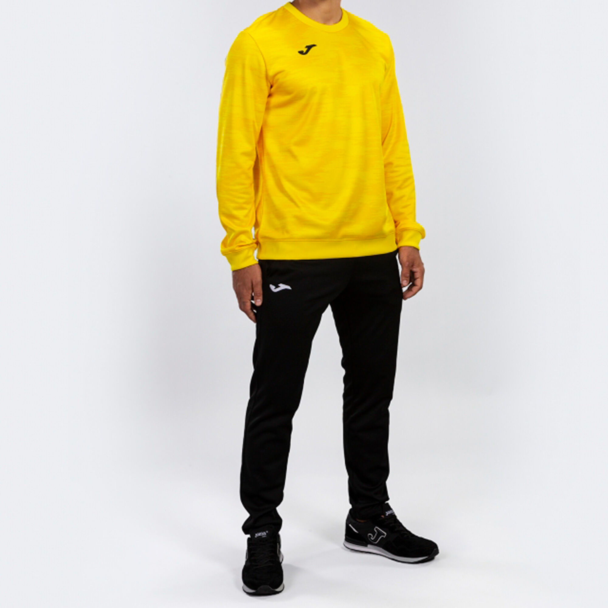 Sudadera hombre Grafity amarillo