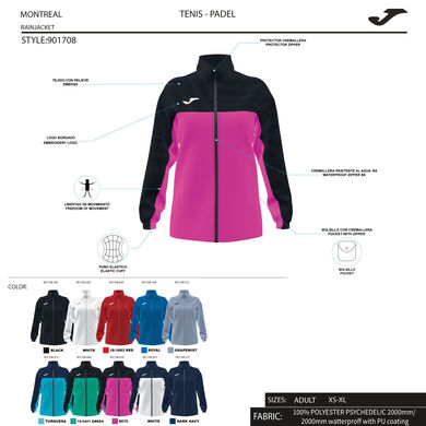Imperméable femme Montreal vert