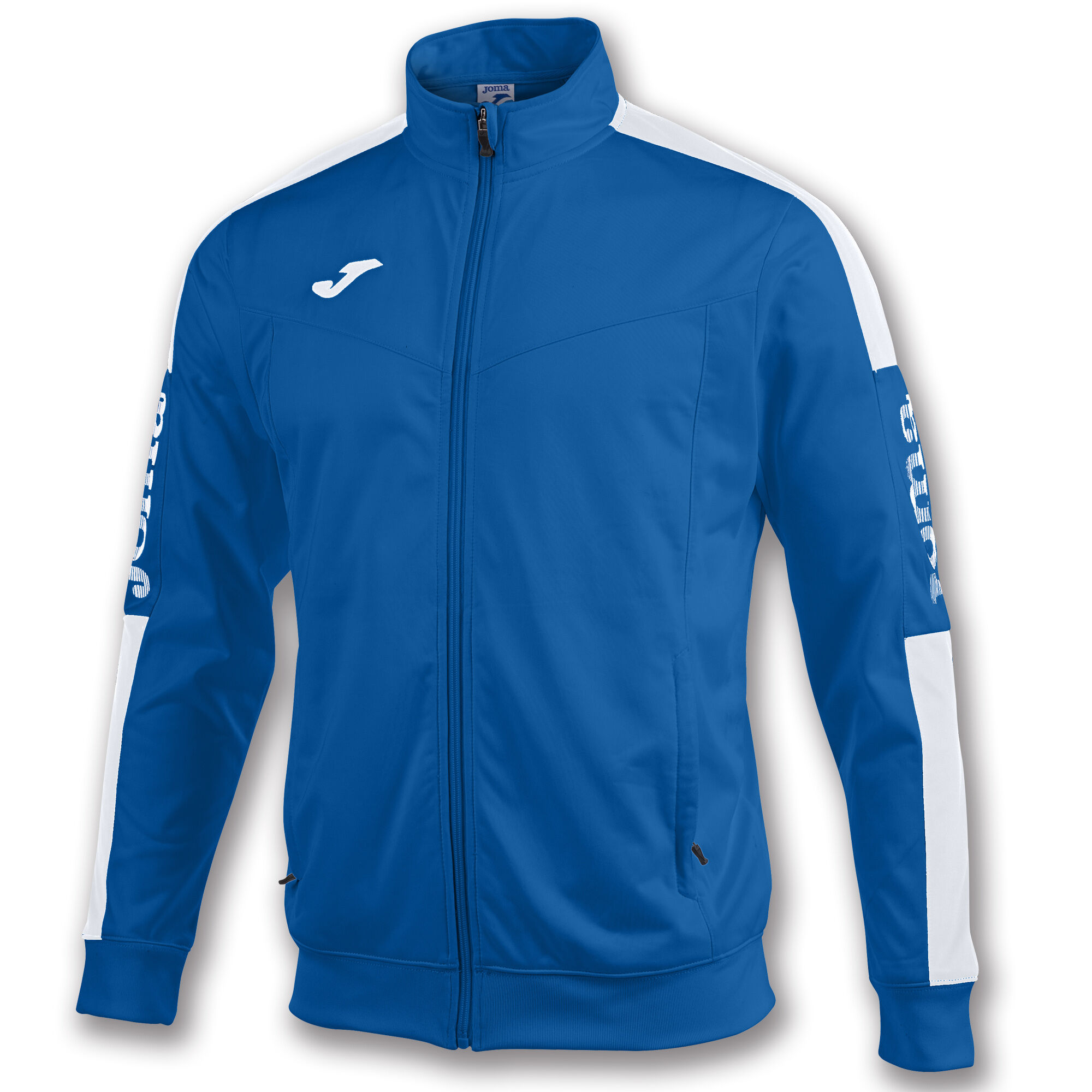 Jacket man Championship IV royal blue white
