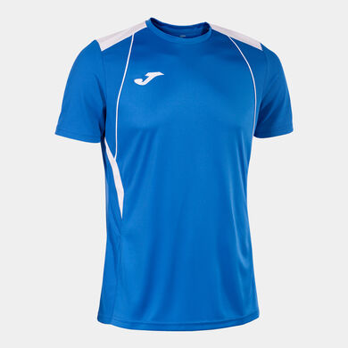 Kurzarmshirt mann Championship VII königsblau weiß