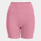 Mallas cortas mujer Indoor gym rosa