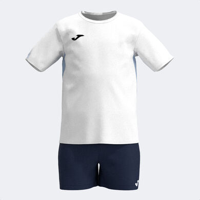 Ensemble junior Kids Camp blanc bleu marine