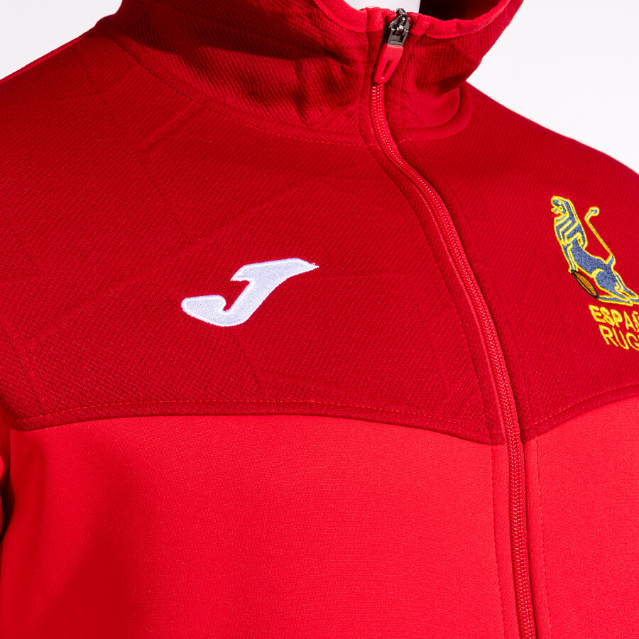 CHAQUETA CON CAPUCHA FED. RUGBY ESPA&Ntilde;A