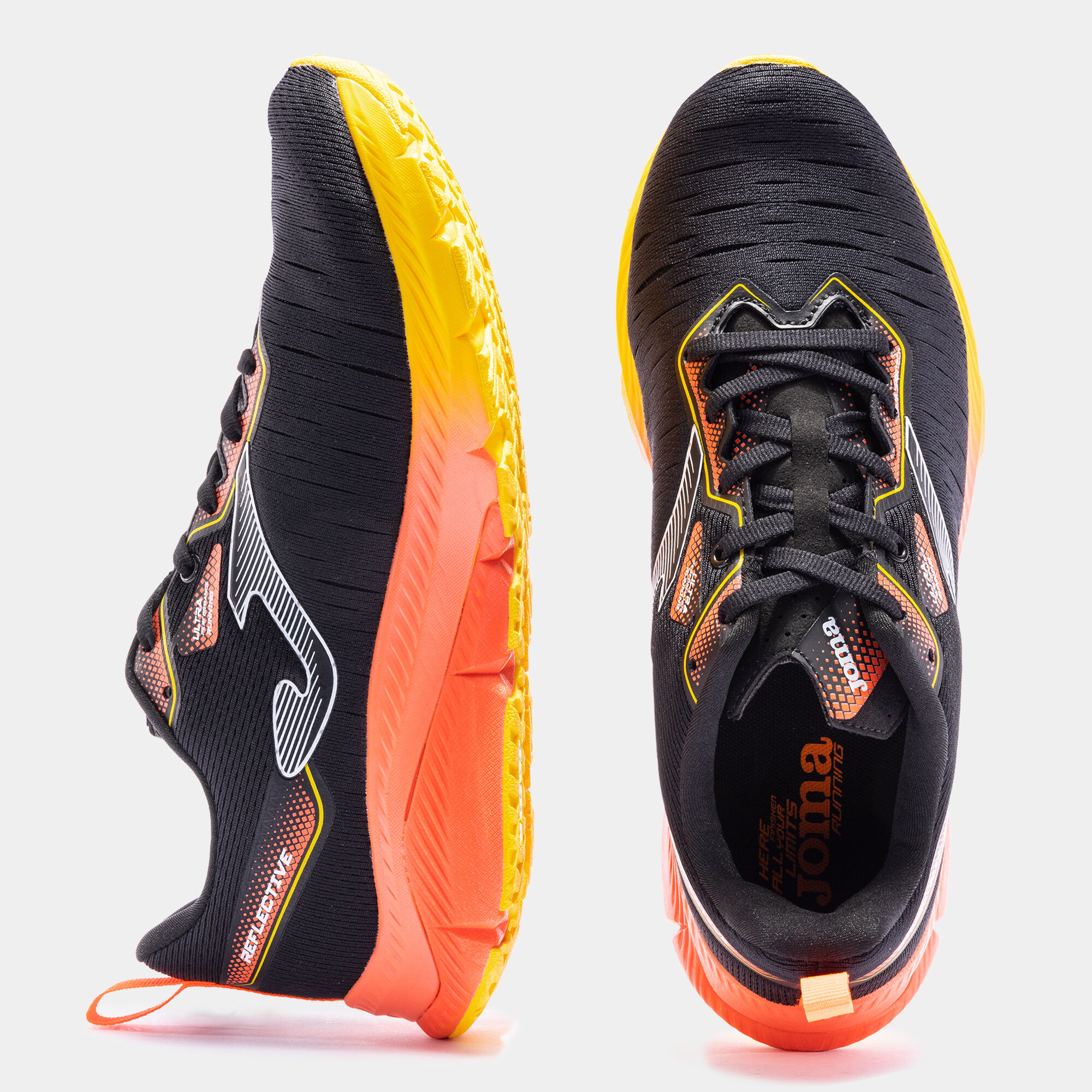Zapatillas running sales naranjas