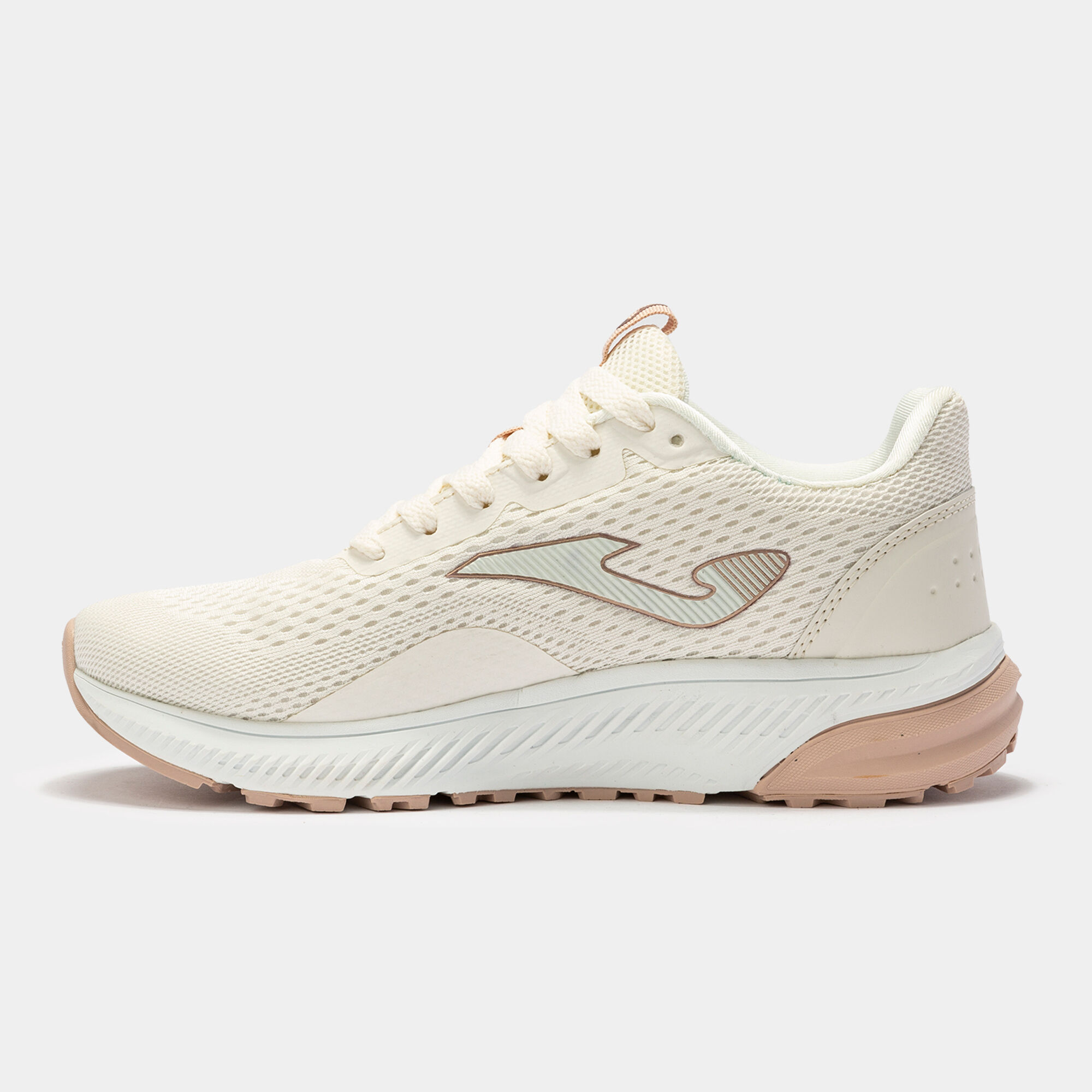 Zapatillas running Boro 22 mujer beige