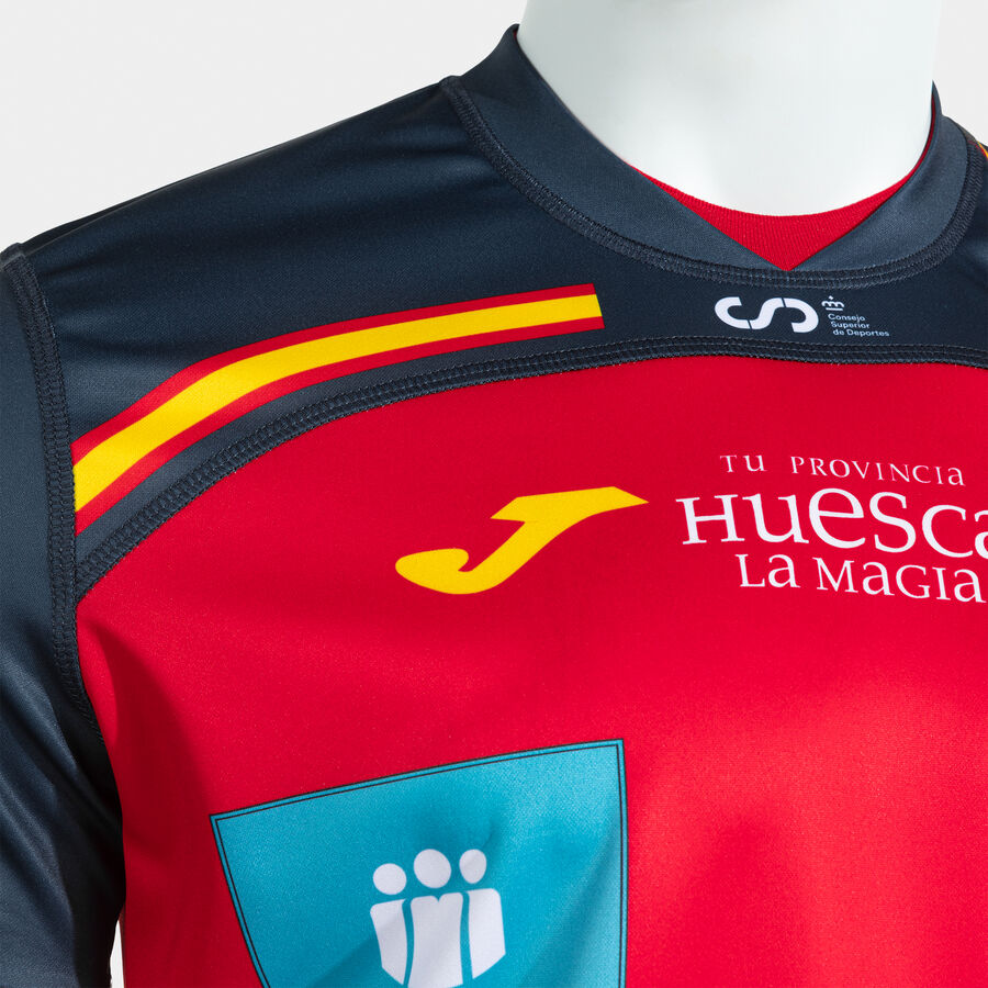 CAMISETA MANGA CORTA COMP. OFI. FED. BALONMANO ESPA&Ntilde;A