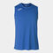 Sleeveless t-shirt man Combi Basket royal blue
