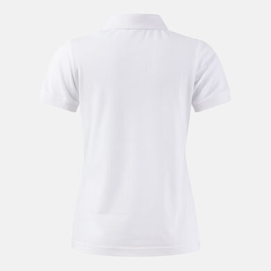 Polo shirt short-sleeve woman Bali III white