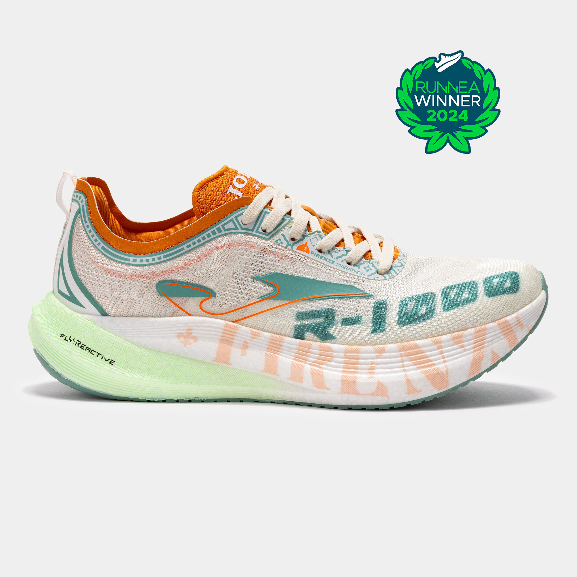 Scarpe running R1000 24 Florence Marathon unisex beige
