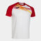 Shirt short sleeve man Elite X white red