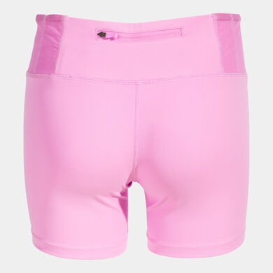 Leggings curtas mulher R-Trail Nature rosa