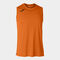 Sleeveless t-shirt man Combi Basket orange
