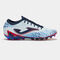 Ghete fotbal Striker Top 25 teren moale SG albastru bleumarin