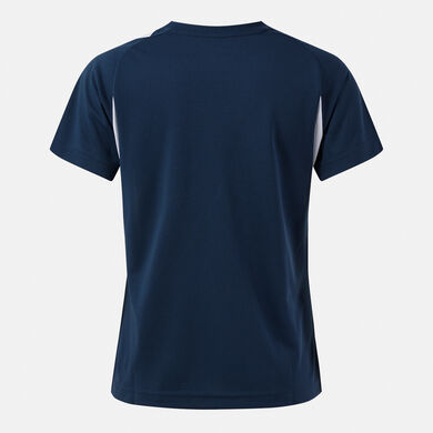 Tricou cu m&acirc;necă scurtă damă Championship 20 bleumarin gri