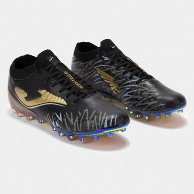 Football boots Striker 25 artificial grass black