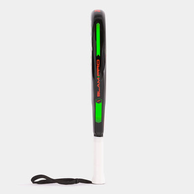 Pala de pádel Slam Pro negro coral flúor