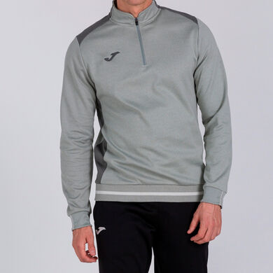 SWEAT-SHIRT HOMME CAMPUS II GRIS MELANGE