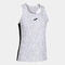 SLEEVELESS T-SHIRT WOMAN CANCHA WHITE