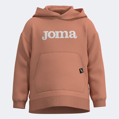Camisola com capuz júnior Lion castanho claro