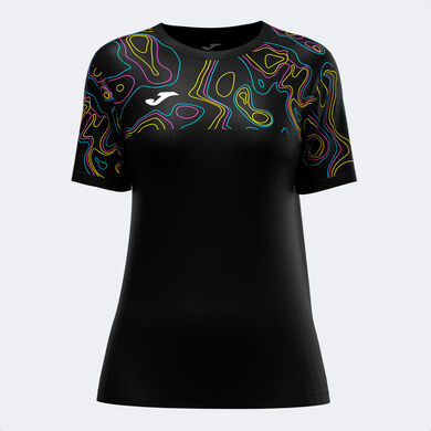Tricou cu mânecă scurtă damă Torneo negru