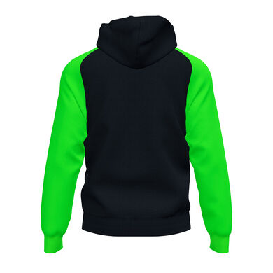 Chaqueta con capucha hombre Academy IV negro verde fl&uacute;or