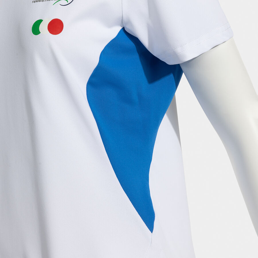 CAMISETA MANGA CORTA MUJER COMP. OFI. FED. ITALIA TENIS Y PADEL