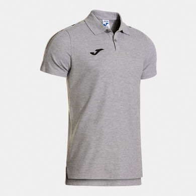 Polo manga corta hombre Olimpiada gris melange