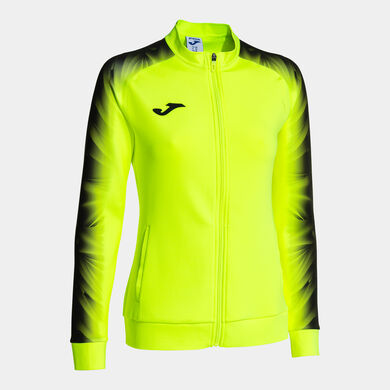 Chaqueta mujer Elite XI amarillo flúor negro