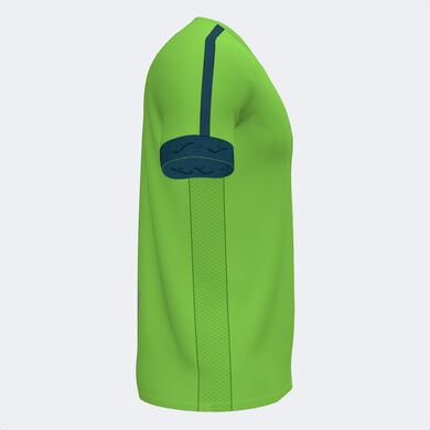 T-SHIRT MANGA CURTA HOMEM R-CITY VERDE FLUORESCENTE