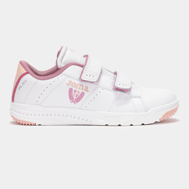 Zapatillas casual W.Play Jr 25 junior blanco rosa