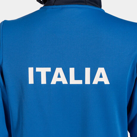 CHAQUETA CON CAPUCHA FED. ITALIA TENIS