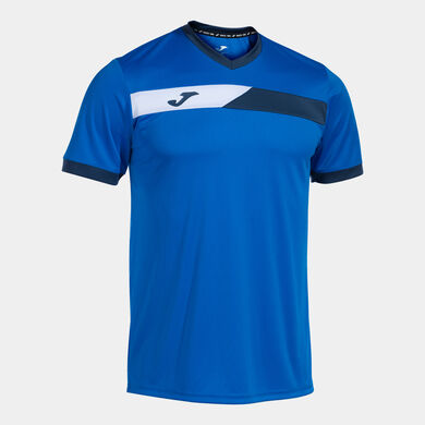 Camiseta manga corta hombre Court royal marino blanco