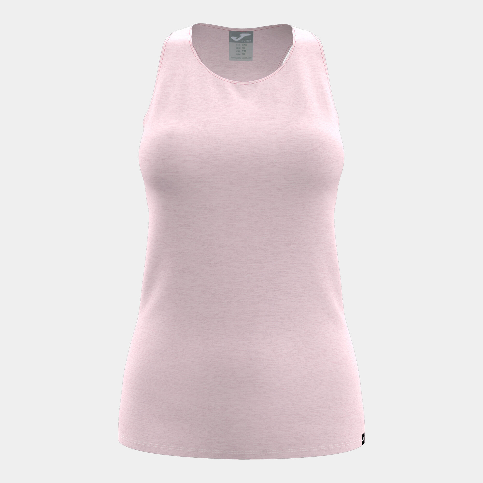T-shirt de alça mulher Oasis rosa