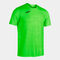 Camiseta manga corta hombre Marathon verde flúor