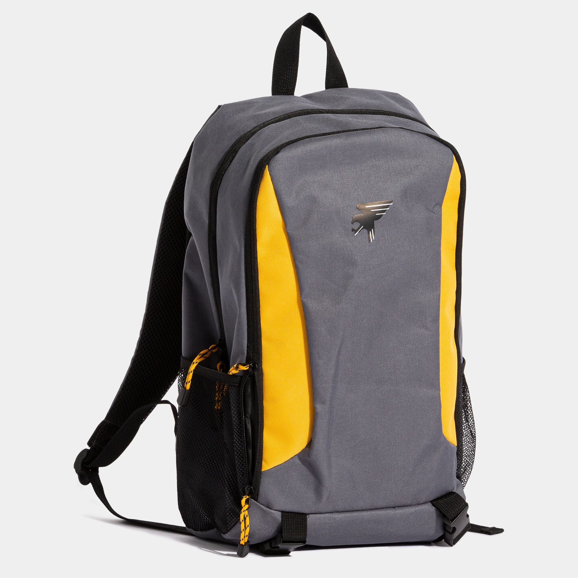 Rucksack - shoe bag Explorer dunkelgrau gelb