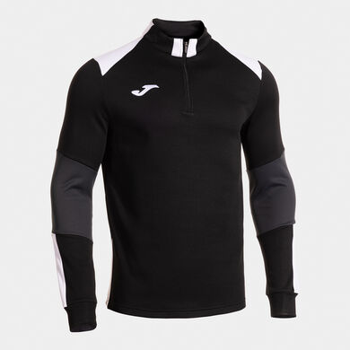 Sudadera hombre Danubio negro blanco