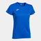 Shirt short sleeve woman Combi royal blue