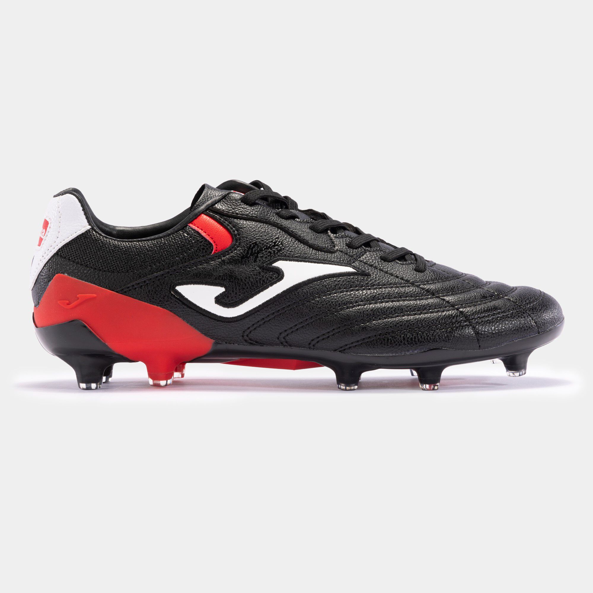 Football boots Aguila Cup 23 firm ground FG black red