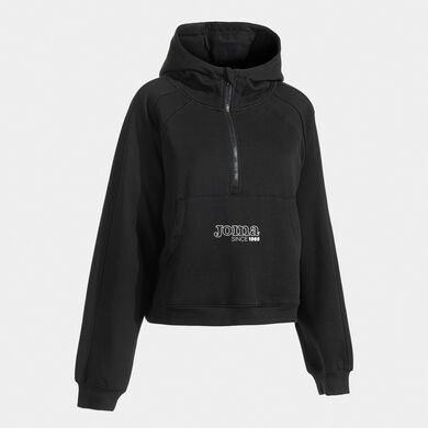 Sweat &agrave; capuche femme Mimetic noir