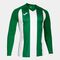 Camiseta manga larga hombre Pisa II verde blanco